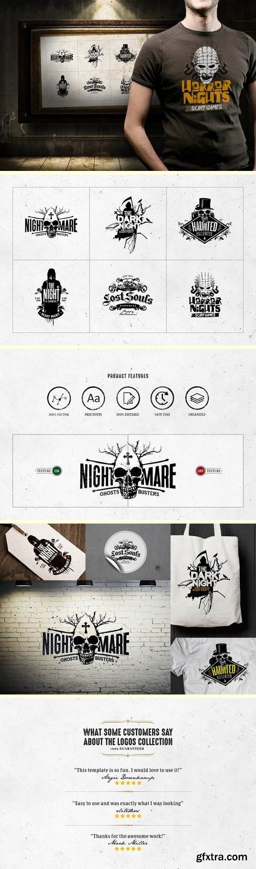 Horror Logo Templates