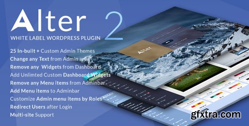 CodeCanyon - White Label Wordpress Plugin - WpAlter v2.3.2 - 17567303