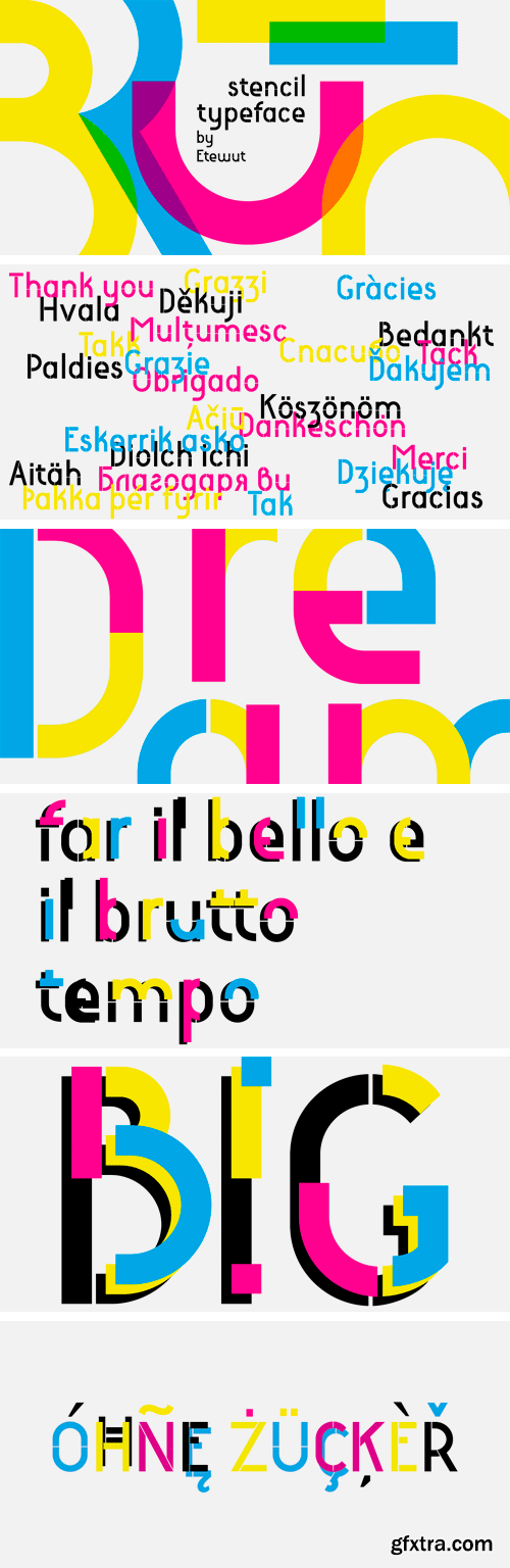 Brutto Font Family