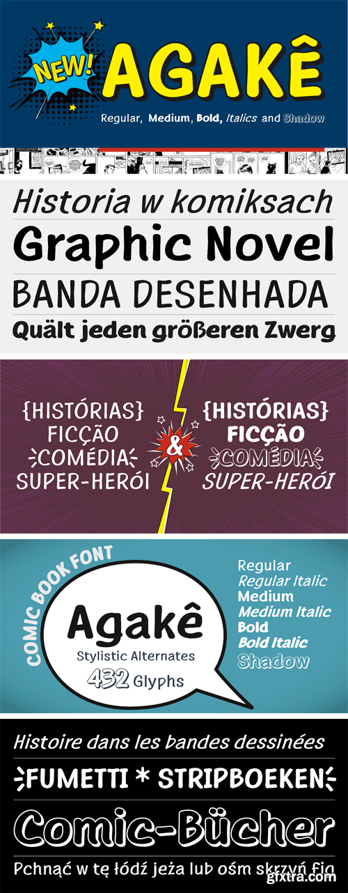 Agake Font Family