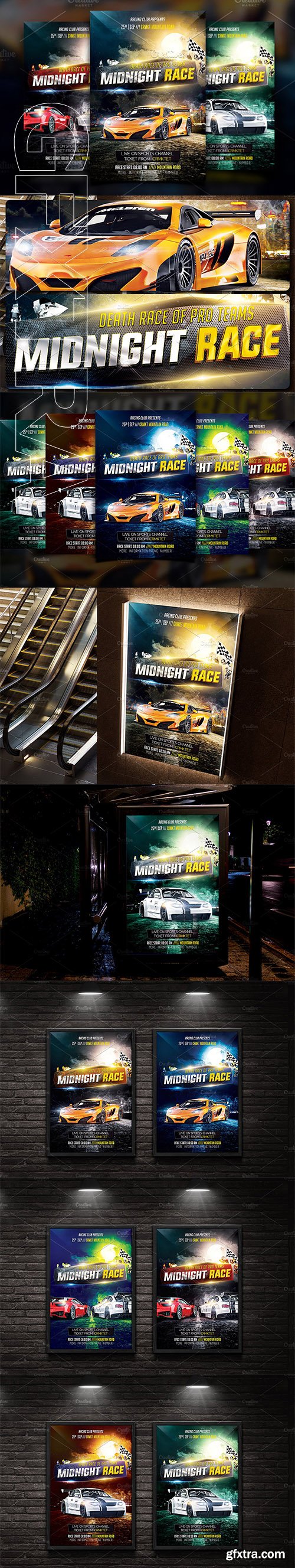 CreativeMarket - Midnight Race 2708411