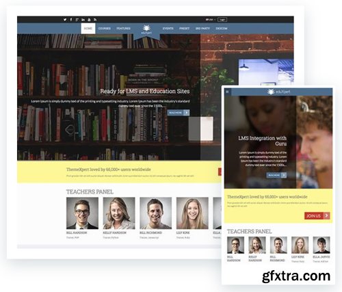 ThemeXpert - Eduxpert v1.3 - Responsive Joomla Education Template
