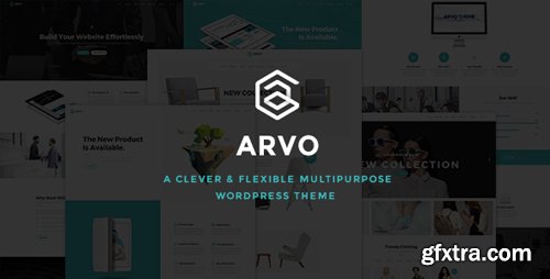 ThemeForest - Arvo v1.6 - A Clever & Flexible Multipurpose WordPress Theme - 17924641