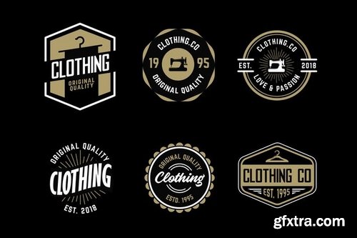 Clothing co Logo Pack