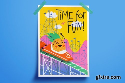 Summer Fun Illustrations