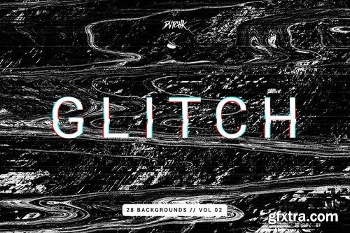 Glitch  Intense Backgrounds Vol 02