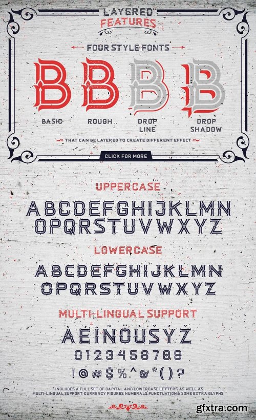 10 Full Font Families and Bonus Design Extras