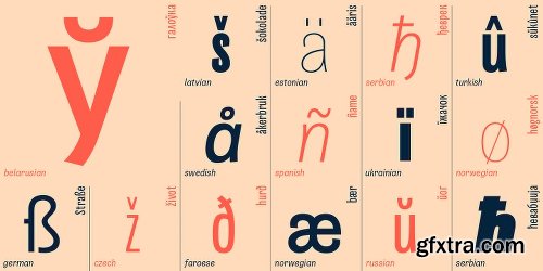 Quartal Font Family - 24 Fonts