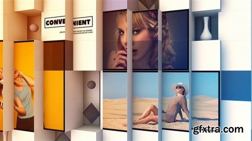 Videohive 3D Abstract Cube Display 21831977