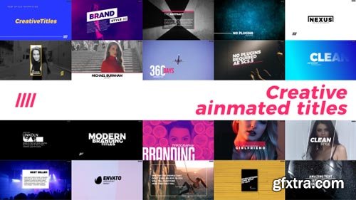 Videohive - Creative Animated Titles - 21373674