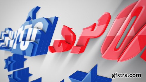 Videohive Realistic Cascading 3D Logo 21979792