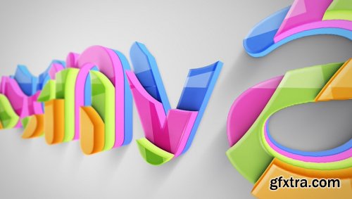 Videohive Realistic Cascading 3D Logo 21979792