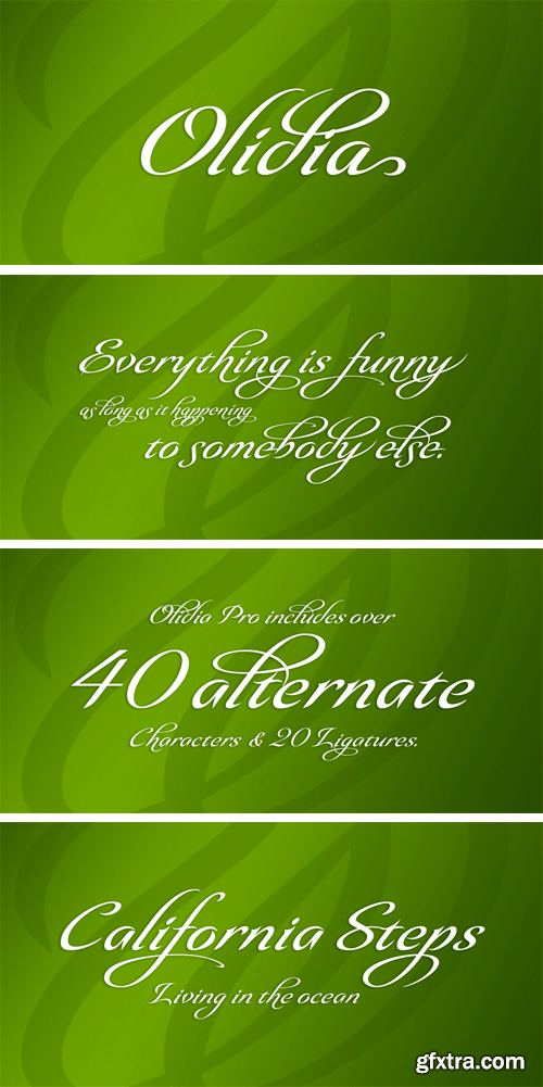 Olidia Font Family