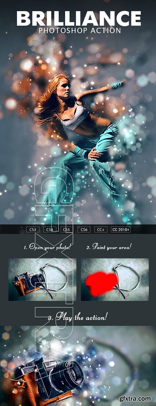 GraphicRiver - Brilliance Photoshop Action 22176797