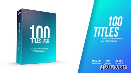 Videohive - Titles Pack - 22120299