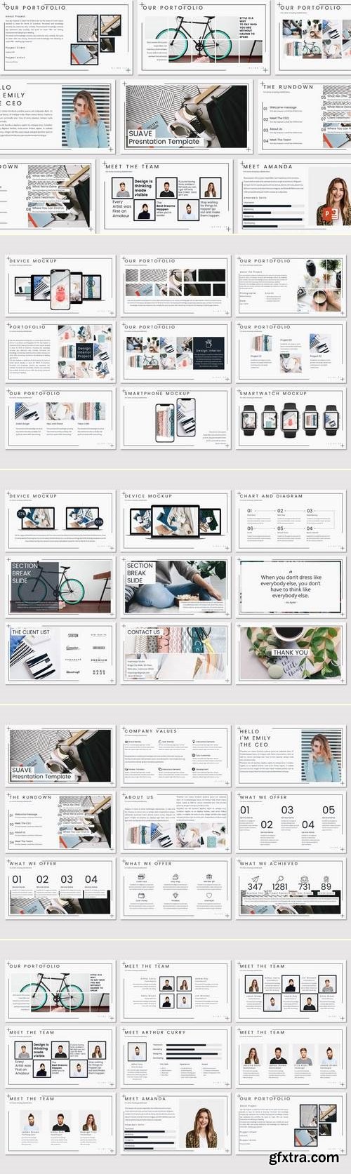 Suave - Powerpoint Template