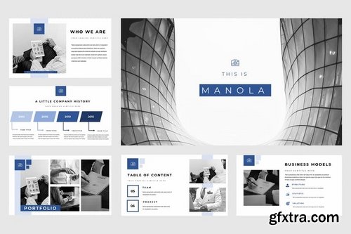 Manola Pitch Deck Powerpoint Presentation