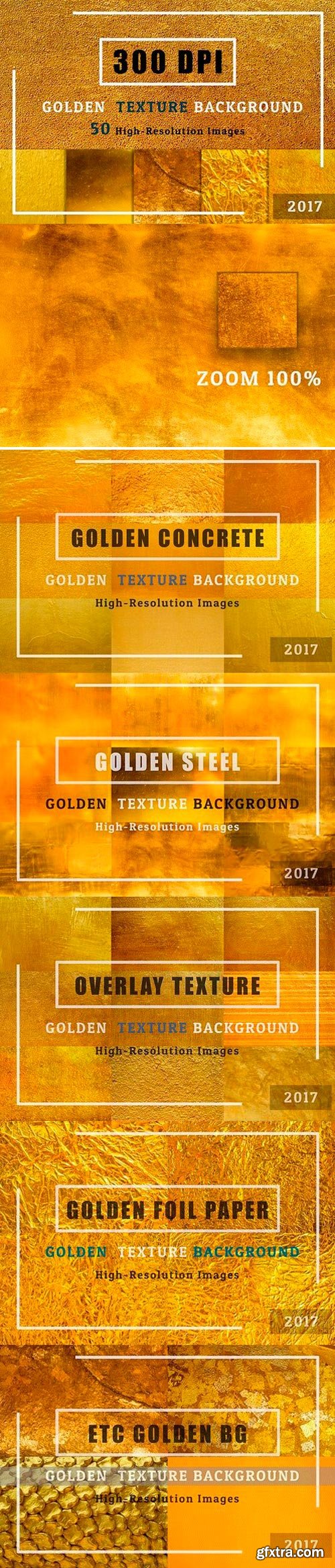 Subtle and Golden Texture Background Set Bundle