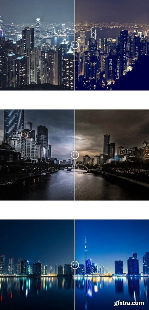 Photonify - City Nights Collection Lightroom Presets