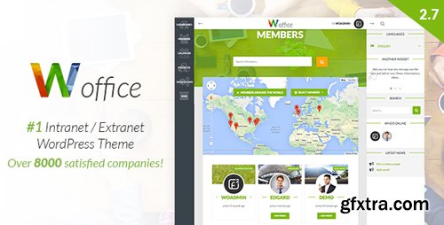 ThemeForest - Woffice v2.7.2.1 - Intranet/Extranet WordPress Theme - 11671924