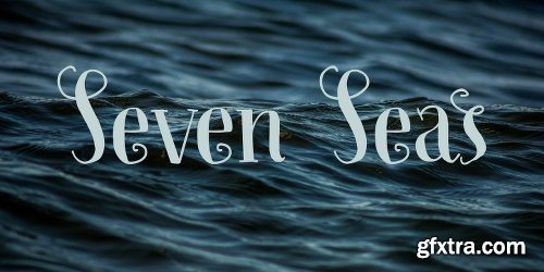 Seven Seas Font Family - 2 Fonts