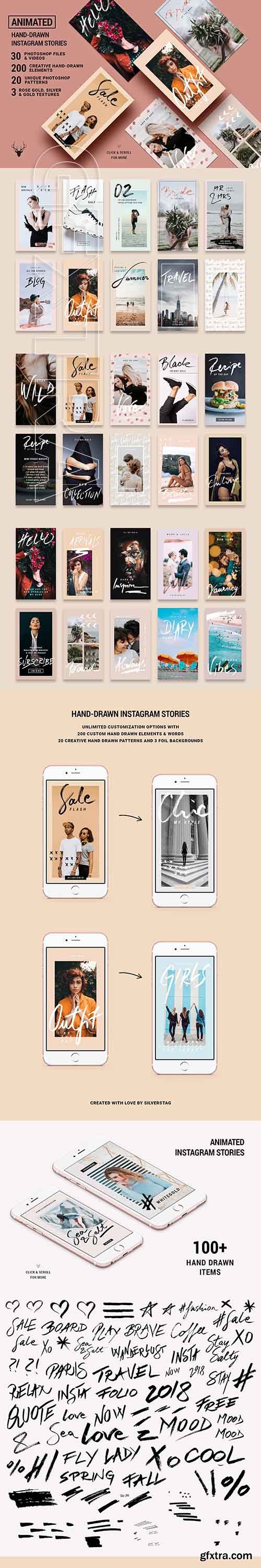 ANIMATED Instagram Stories Bundle