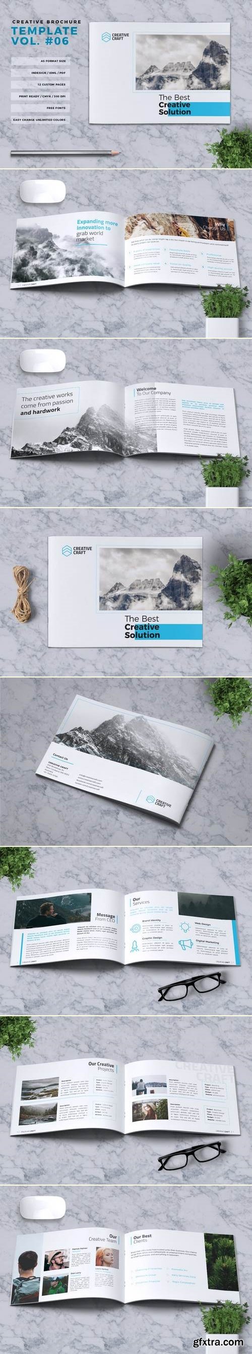 Creative Brochure Template A5 Vol. 06