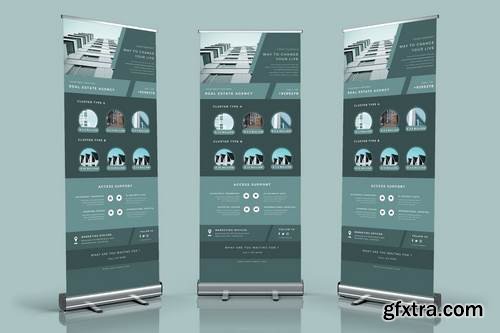 Roll-up Banner Property Promotion
