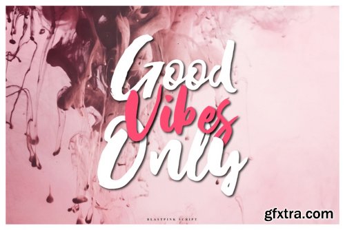 Blastpink Script Font