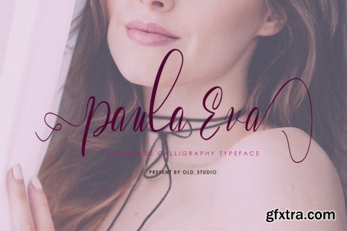 Paula Eva Script Font