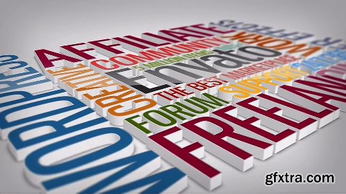 Videohive Multipurpose Clean 3D Text to Logo 8430709