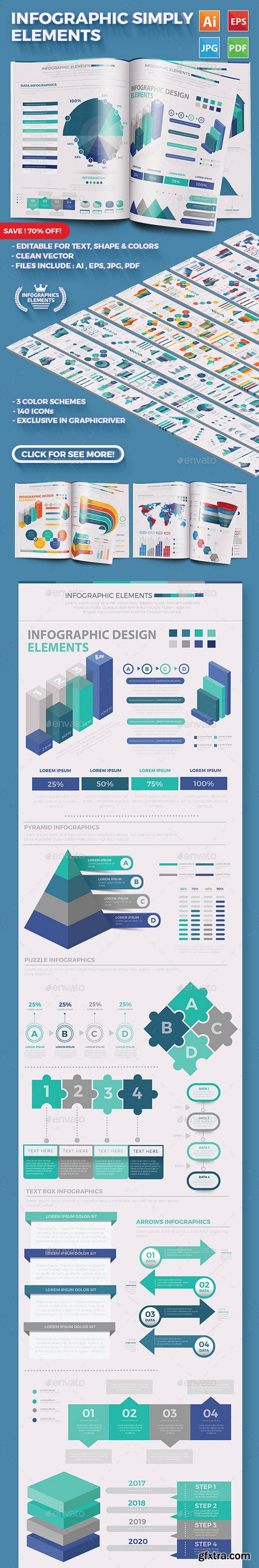 Graphicriver - Simply Infographics 21881849