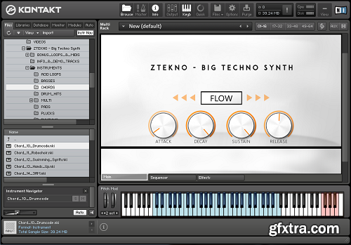 ZTEKNO Big Techno Synth KONTAKT-ADW