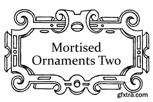 Mortised Ornaments Font