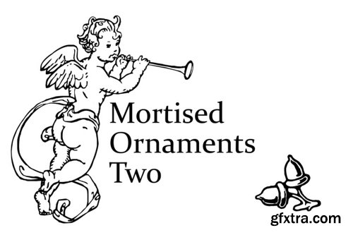 Mortised Ornaments Font