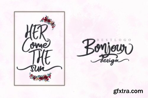 Boesty Script - 2 Fonts