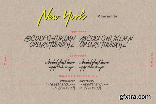 Newyork Bronx Sans-Script Duo DUO - 4 Fonts