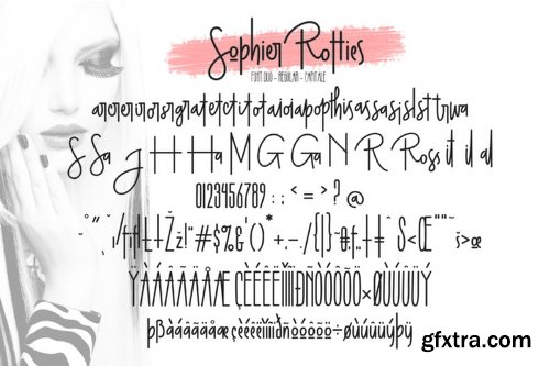 Sophier Rotties DUO - 2 Fonts