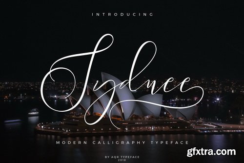 CM - Sydnee Modern Calligraphy Font - 2345166