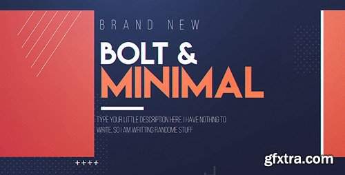 Videohive Bolt & Minimal 19589717