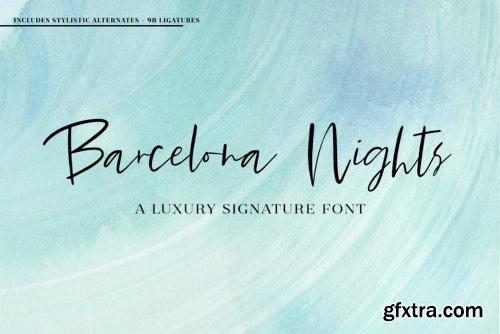 Barcelona Nights Font