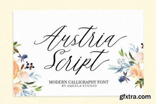 Austria Script Font