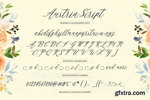 Austria Script Font