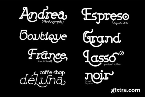 Barcelona Family - 8 Fonts