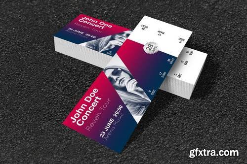 Ticket Music Template Vol 02