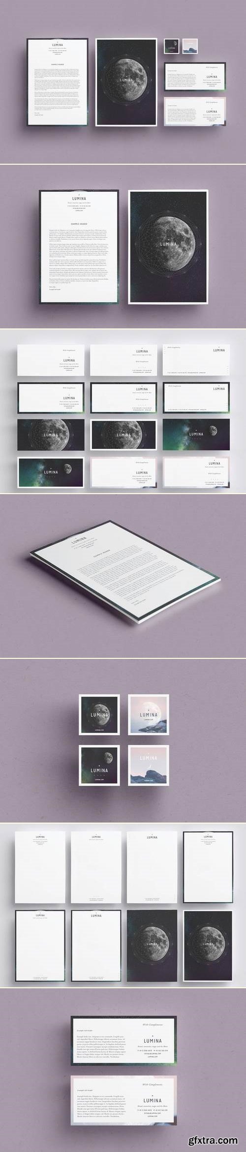 LUMINA Letterhead + Comps