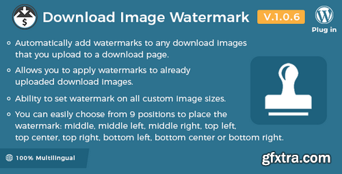 ThemeForest - Easy Digital Downloads - Download Image Watermark v1.0.6 - 16064112