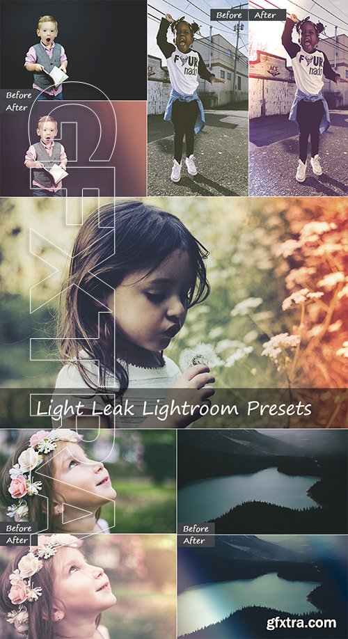 46 Light Leak Lightroom Presets