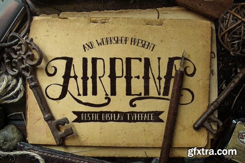 Vintage Rustic Bundle of 325+ Logos, Fonts and Photo Mockups