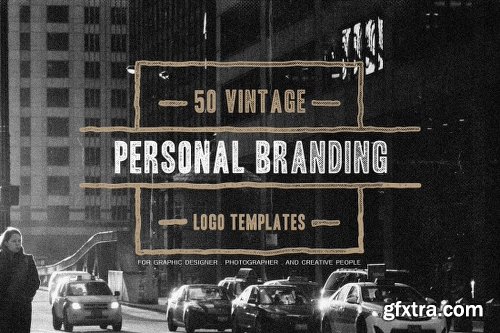 Vintage Rustic Bundle of 325+ Logos, Fonts and Photo Mockups